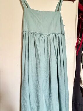 Uniqlo Light Aqua Maxi Skirt - Women